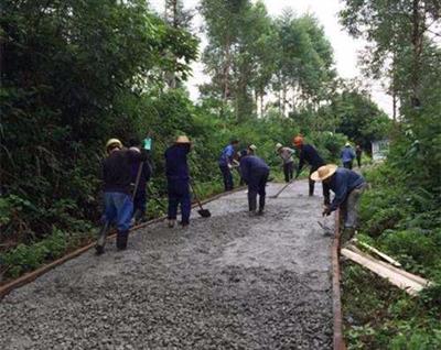 山東泉興水泥有限公司綠色礦山道路修復工程